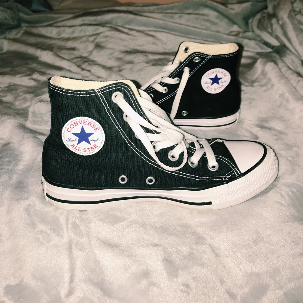 Black High Top Converse